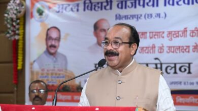 डॉ. श्यामा प्रसाद मुखर्जी का राष्ट्र के प्रति समर्पण हर पीढ़ी के लिए प्रेरणा : उप मुख्यमंत्री अरुण साव….