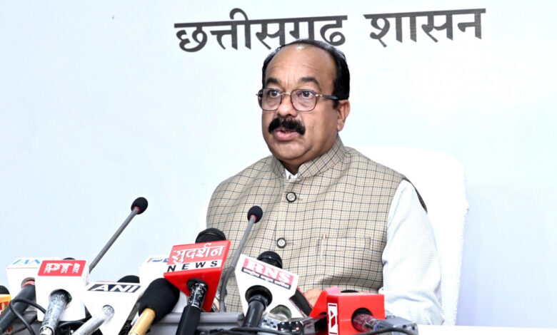उप मुख्यमंत्री अरुण साव ने कैबिनेट की बैठक में लिए गए निर्णयों की जानकारी दी…..