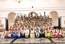 राष्ट्रपति भवन के विशेष अतिथि बने बस्तर के मांझी-चालकी : बस्तर पंडुम-2026 के विजेताओं और जनजातीय प्रतिनिधियों का हुआ विशेष सम्मान….