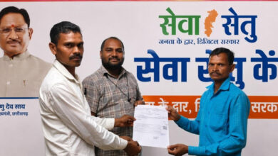 सुशासन की मिसाल बना नारायणपुर का ‘सेवा सेतु’, अब चक्कर काटने से मिली मुक्ति, 24 घंटे में मिला आय प्रमाण पत्र…. सुशासन की मिसाल बना नारायणपुर का ‘सेवा सेतु’, अब चक्कर काटने से मिली मुक्ति, 24 घंटे में मिला आय प्रमाण पत्र….