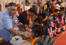 ’शिक्षा ही सफलता का मूल मंत्र है, कोई भी बच्चा शिक्षा से वंचित न रहे : पर्यटन मंत्री राजेश अग्रवाल’….
