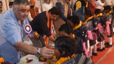 ’शिक्षा ही सफलता का मूल मंत्र है, कोई भी बच्चा शिक्षा से वंचित न रहे : पर्यटन मंत्री राजेश अग्रवाल’….