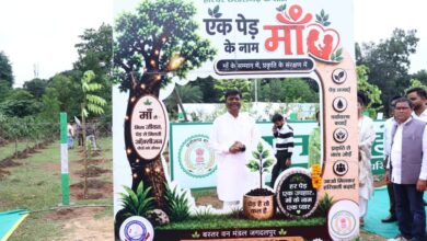 ‘एक पेड़ माँ के नाम 3.0’ से हरित भविष्य का संकल्प होगा और मजबूत : वनमंत्री केदार कश्यप…..