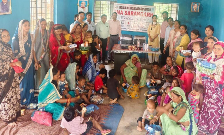 कुपोषण के खिलाफ: आईएमए और प्रशासन की जुगलबंदी से संवर रहा 30 बच्चों का बचपन….