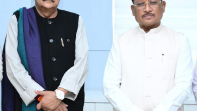 मुख्यमंत्री विष्णु देव साय से झारखंड के वित्त मंत्री राधाकृष्ण किशोर ने की सौजन्य भेंट….