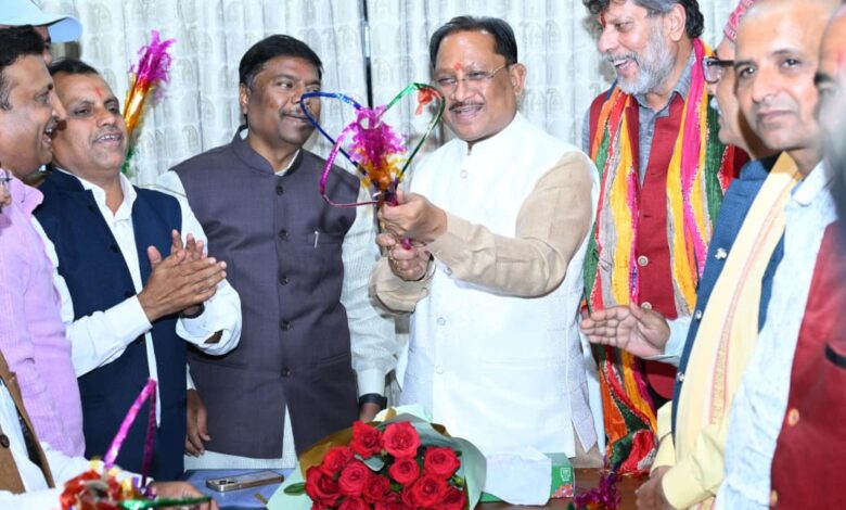 बस्तर गोंचा महापर्व 2026 का निमंत्रण लेकर मुख्यमंत्री विष्णु देव साय से मिले प्रतिनिधि…. बस्तर गोंचा महापर्व 2026 का निमंत्रण लेकर मुख्यमंत्री विष्णु देव साय से मिले प्रतिनिधि….