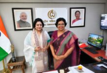 राष्ट्रीय महिला आयोग की अध्यक्ष विजया रहाटकर से राज्य महिला आयोग की अध्यक्ष डॉ. ममता साहू ने की सौजन्य भेंट…