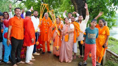 बरसते पानी में नहीं रुके शिवभक्तों के कदम, जितेन्द्र वर्मा के नेतृत्व में बोल बम के जयघोष के साथ पाटन से टोलाघाट तक निकली भव्य कांवर यात्रा… बरसते पानी में नहीं रुके शिवभक्तों के कदम, जितेन्द्र वर्मा के नेतृत्व में बोल बम के जयघोष के साथ पाटन से टोलाघाट तक निकली भव्य कांवर यात्रा…