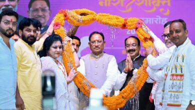 नारी के सम्मान, सुरक्षा और स्वावलंबन से ही बनेगा समृद्ध छत्तीसगढ़ : मुख्यमंत्री विष्णु देव साय….. नारी के सम्मान, सुरक्षा और स्वावलंबन से ही बनेगा समृद्ध छत्तीसगढ़ : मुख्यमंत्री विष्णु देव साय…..