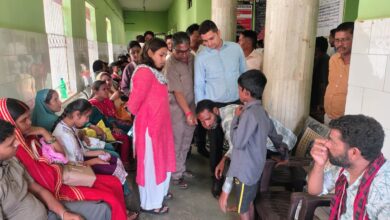 कलेक्टर सुश्री प्रतिष्ठा ममगाई ने जिला अस्पताल का किया औचक निरीक्षण कलेक्टर सुश्री प्रतिष्ठा ममगाई ने जिला अस्पताल का किया औचक निरीक्षण
