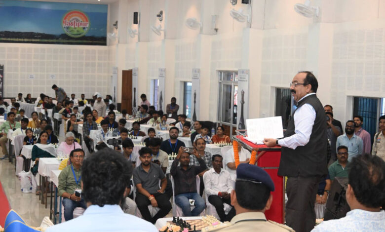 उप मुख्यमंत्री अरूण साव ने अखिल भारतीय फिडे रेटेड शतरंज प्रतियोगिता का किया शुभारंभ….