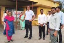 संभागायुक्त श्री सत्य नारायण राठौर ने किया प्राथमिक स्वास्थ्य केन्द्र नांदघाट का आकस्मिक निरीक्षण