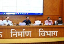 लोक निर्माण विभाग के सचिव ने सड़क एवं भवन निर्माण कार्यों की प्रगति की समीक्षा की…..