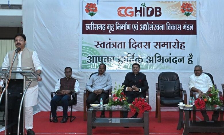 छत्तीसगढ़ गृह निर्माण एवं अधोसंरचना विकास मंडल की समस्त योजनाओं की पात्र आबंटित संपत्तियों पर लागू होगी छूट–अध्यक्ष अनुराग सिंह देव…..