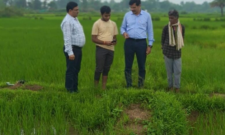 डिजिटल क्रांति की ओर नारायणपुर का कृषि क्षेत्र, 176 गांवों में 55 हजार से अधिक खसरों का हो रहा डिजिटल क्रॉप सर्वे….