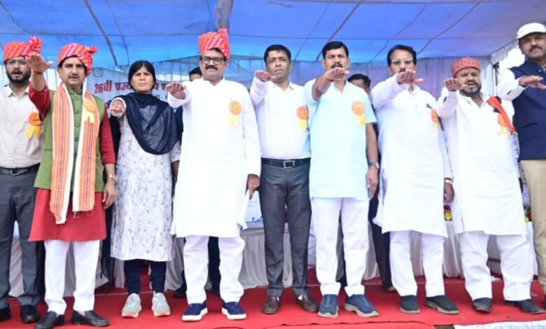 रिमझिम फुहारों के बीच खेल प्रतिभाओं ने भरी उड़ान, 26वीं राज्य स्तरीय शालेय क्रीड़ा प्रतियोगिता का भव्य शुभारंभ….