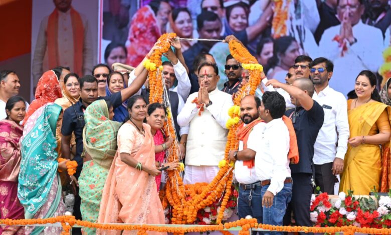 बहनों की आत्मनिर्भरता और चेहरे की मुस्कान ही हमारी सबसे बड़ी खुशी – मुख्यमंत्री विष्णुदेव साय…..