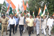 पर्यटन एवं संस्कशान से लहराया तिरंगा, देशभक्ति के रंग में रंगा शहर अम्बिकापुर: मंत्री राजेश अग्रवाल ने कहा – तिरंगा हमारी आन, बान और शान का प्रतीक, राष्ट्रीय एकता और अखंडता को मजबूत करने का दिया संदेश….