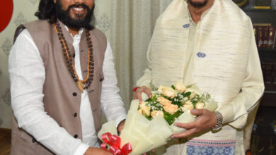राज्यपाल डेका से कौशल विकास, तकनीकी शिक्षा एवं रोजगार, अनुसूचित जाति विकास विभाग के मंत्री गुरु खुशवंत साहेब ने सौजन्य भेंट की…..