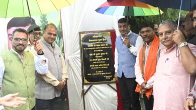 बिलासा ताल में बना आकर्षक वुडन ब्रिज, पर्यटन सुविधाओं को मिला नया आयाम, वन मंत्री केदार कश्यप ने किया 24.38 लाख रूपए की लागत से तैयार वुडन ब्रिज का लोकार्पण….