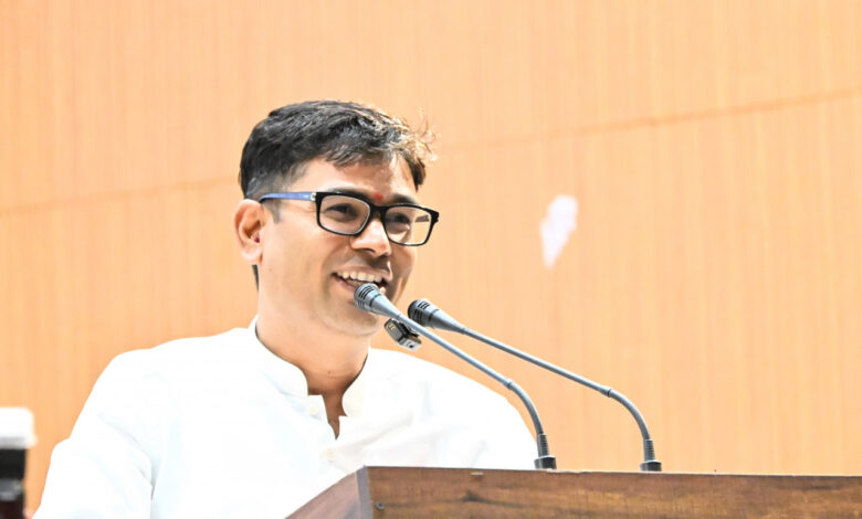युवा अपने हौसलों को मजबूत करें और लक्ष्य हासिल करने निरंतर प्रयास करें : वित्त मंत्री ओ.पी. चौधरी…..