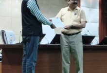कर्मयोगी पोर्टल में प्रदेश में द्वितीय स्थान पर रहे व्याख्याता प्रेम नारायण नायक, मुख्य सचिव ने किया सम्मानित…..