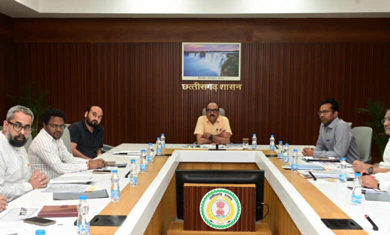 ग्रामोद्योग विभाग के अधिकारियों ने तकनीकी वस्त्र मिशन के संबंध में दिया प्रस्तुतिकरण…..
