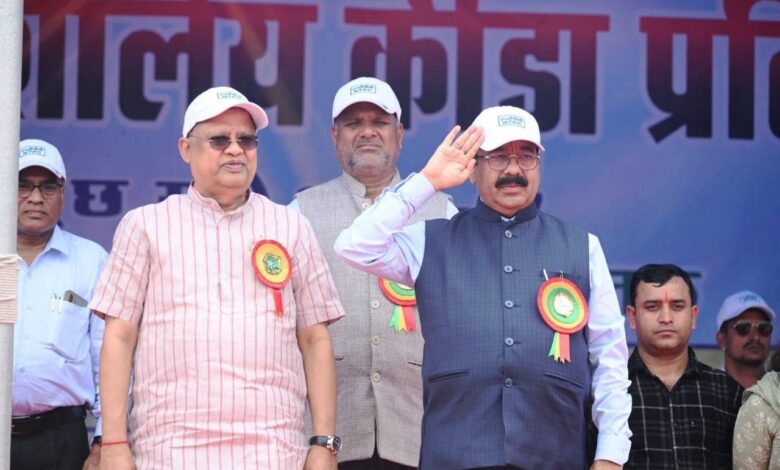 जो खेलेगा, वही खिलेगा… खेल प्रतिभाओं को तराशने और आगे बढ़ाने प्रतिबद्ध है सरकार : उप मुख्यमंत्री अरुण साव…. जो खेलेगा, वही खिलेगा… खेल प्रतिभाओं को तराशने और आगे बढ़ाने प्रतिबद्ध है सरकार : उप मुख्यमंत्री अरुण साव….