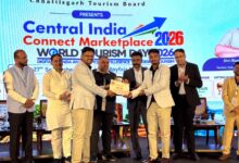 पर्यटन के नक्शे पर जशपुर की नई पहचान, ‘ट्रिप्पी हिल्स’ को सर्वश्रेष्ठ एडवेंचर टूरिज्म अवॉर्ड 2026,विश्व पर्यटन दिवस पर पर्यटन एवं संस्कृति मंत्री राजेश अग्रवाल ने किया सम्मानित