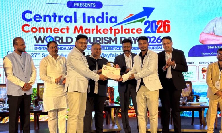 पर्यटन के नक्शे पर जशपुर की नई पहचान, ‘ट्रिप्पी हिल्स’ को सर्वश्रेष्ठ एडवेंचर टूरिज्म अवॉर्ड 2026,विश्व पर्यटन दिवस पर पर्यटन एवं संस्कृति मंत्री राजेश अग्रवाल ने किया सम्मानित पर्यटन के नक्शे पर जशपुर की नई पहचान, ‘ट्रिप्पी हिल्स’ को सर्वश्रेष्ठ एडवेंचर टूरिज्म अवॉर्ड 2026,विश्व पर्यटन दिवस पर पर्यटन एवं संस्कृति मंत्री राजेश अग्रवाल ने किया सम्मानित