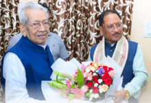 मुख्यमंत्री विष्णु देव साय ने छत्तीसगढ़ के पूर्व राज्यपाल विश्वभूषण हरिचंदन से की सौजन्य भेंट…