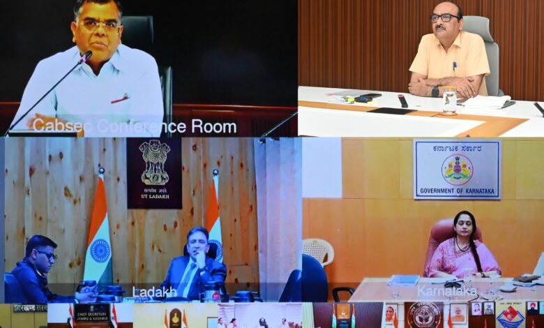 केंद्रीय टास्क फोर्स व प्राथमिकता वाले क्षेत्रों की समीक्षा : कैबिनेट सचिव ने राज्यों के साथ की वीडियो कॉन्फ्रेंस….