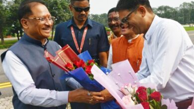 रायगढ़ पहुंचने पर मुख्यमंत्री विष्णुदेव साय का हुआ भव्य स्वागत….. रायगढ़ पहुंचने पर मुख्यमंत्री विष्णुदेव साय का हुआ भव्य स्वागत…..