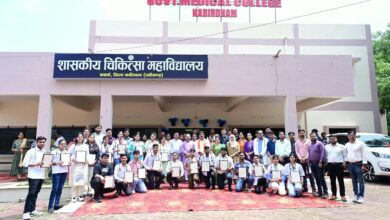 डॉक्टर बनना मंजिल नहीं, समाज की सेवा करना असली लक्ष्य – उप मुख्यमंत्री एवं कवर्धा विधायक विजय शर्मा…… डॉक्टर बनना मंजिल नहीं, समाज की सेवा करना असली लक्ष्य – उप मुख्यमंत्री एवं कवर्धा विधायक विजय शर्मा……