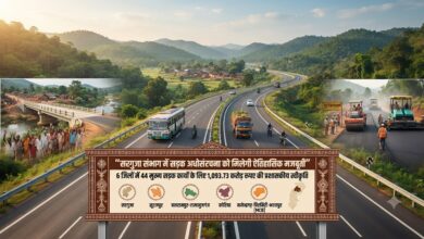 सरगुजा संभाग में सड़क अधोसंरचना को मिलेगी ऐतिहासिक मजबूती, 6 जिलों में 44 मुख्य सड़क कार्यों के लिए 1,093.73 करोड़ रुपए की प्रशासकीय स्वीकृति…. सरगुजा संभाग में सड़क अधोसंरचना को मिलेगी ऐतिहासिक मजबूती, 6 जिलों में 44 मुख्य सड़क कार्यों के लिए 1,093.73 करोड़ रुपए की प्रशासकीय स्वीकृति….
