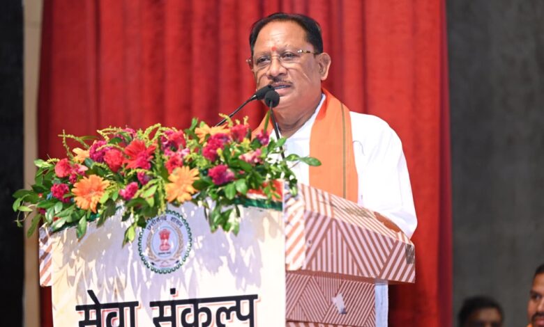प्रधानमंत्री नरेंद्र मोदी के नेतृत्व में सशक्त और विकसित भारत का हो रहा निर्माण : मुख्यमंत्री विष्णु देव साय….. प्रधानमंत्री नरेंद्र मोदी के नेतृत्व में सशक्त और विकसित भारत का हो रहा निर्माण : मुख्यमंत्री विष्णु देव साय…..