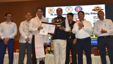 नशे से दूर रहकर युवा अपनी ऊर्जा राष्ट्र निर्माण में लगाएं – राज्यपाल रमेन डेका….