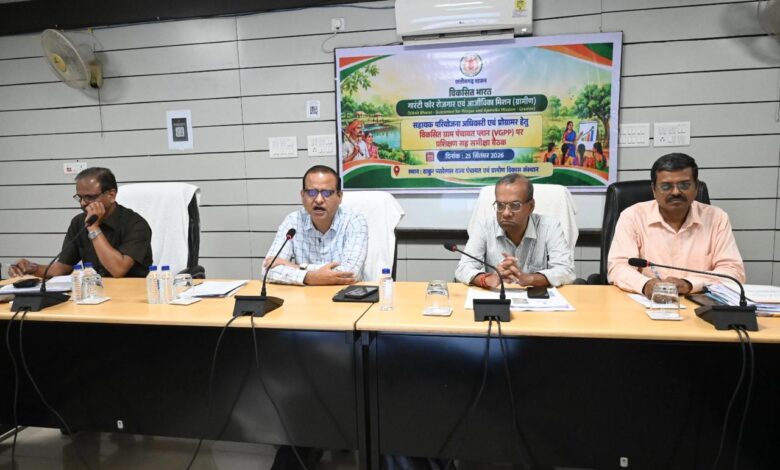 विकसित ग्राम पंचायत योजना तैयार करने राज्य स्तरीय मास्टर ट्रेनर्स का प्रशिक्षण आयोजित, आयुक्त तारन प्रकाश सिन्हा की अध्यक्षता में सभी जिलों के सहायक परियोजना अधिकारियों एवं प्रोग्रामरों को दिया गया प्रशिक्षण….