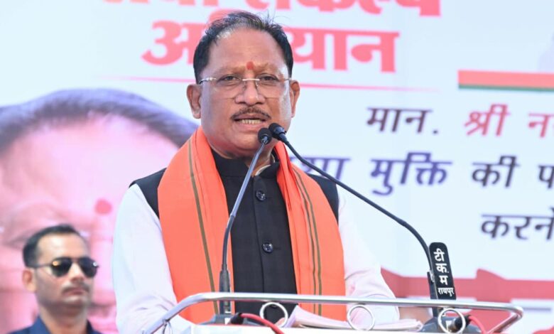 नशामुक्त और स्वस्थ छत्तीसगढ़ से ही बनेगा विकसित छत्तीसगढ़ : मुख्यमंत्री विष्णु देव साय….. नशामुक्त और स्वस्थ छत्तीसगढ़ से ही बनेगा विकसित छत्तीसगढ़ : मुख्यमंत्री विष्णु देव साय…..
