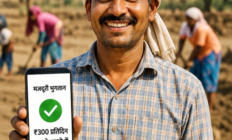 मेहनत का सम्मान, समय पर मेहनताना, वीबी-जी रामजी योजना से ग्रामीण श्रमिकों को रोजगार के साथ आर्थिक संबल, 5,964 श्रमिकों को 53.91 लाख रुपये की मजदूरी का भुगतान…