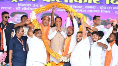 अंतर्राष्ट्रीय कलाकार दिवस पर बानबरद में आयोजित पंडवानी महासम्मेलन में शामिल हुए मुख्यमंत्री विष्णुदेव साय…..