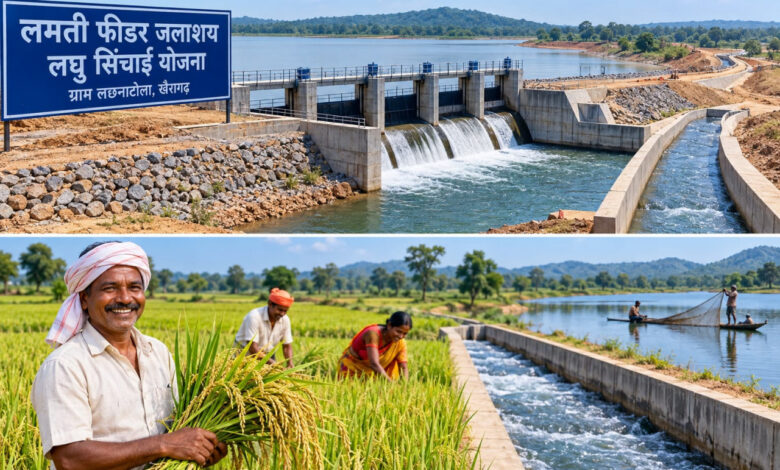 सेवा की कहानी : लमती फीडर जलाशय योजना से किसानों के खेतों में पहुंचेगा सिंचाई का पानी…. सेवा की कहानी : लमती फीडर जलाशय योजना से किसानों के खेतों में पहुंचेगा सिंचाई का पानी….