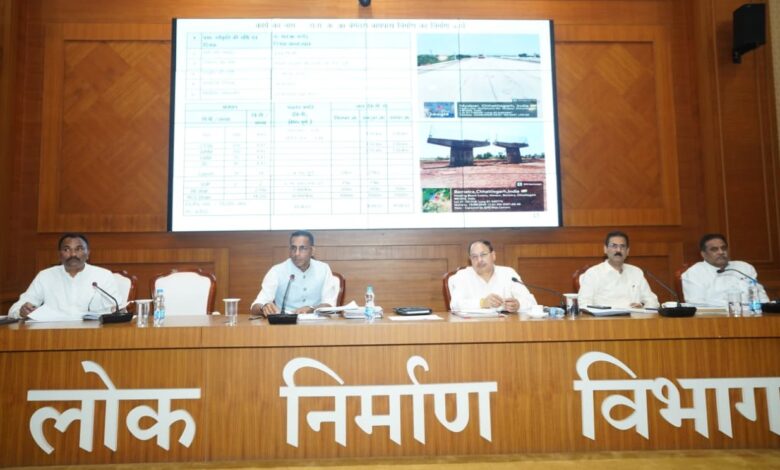 वर्किंग सीजन का पूरा उपयोग करने पीडब्लूडी तैयार, विभागीय सचिव ने निर्माणाधीन और स्वीकृत पुलों एवं राष्ट्रीय राजमार्गों के कार्यों की समीक्षा की….. वर्किंग सीजन का पूरा उपयोग करने पीडब्लूडी तैयार, विभागीय सचिव ने निर्माणाधीन और स्वीकृत पुलों एवं राष्ट्रीय राजमार्गों के कार्यों की समीक्षा की…..