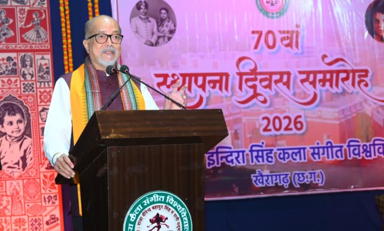 डिजिटल माध्यमों से छत्तीसगढ़ की लोककलाओं को दुनिया तक पहुंचाएं- राज्यपाल रमेन डेका….