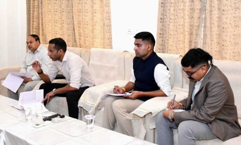 लोक निर्माण विभाग के सचिव ने निर्माण कार्यों की प्रगति की समीक्षा की….. लोक निर्माण विभाग के सचिव ने निर्माण कार्यों की प्रगति की समीक्षा की…..