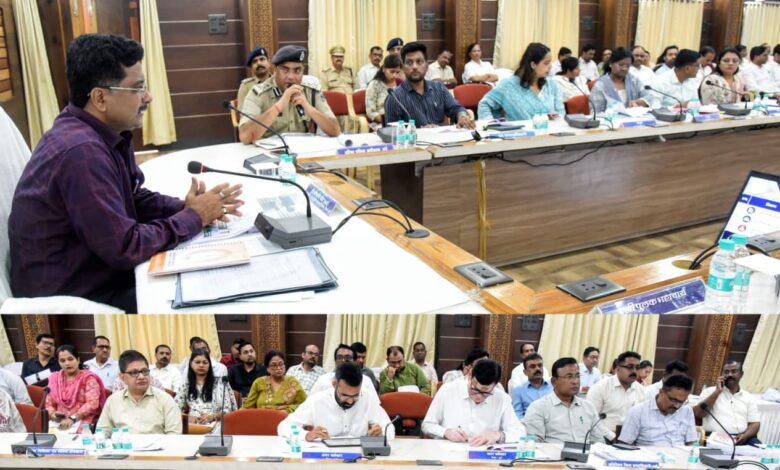 जवाबदेही, टीम-वर्क और पारदर्शिता से तय होगी विकास की राह – प्रभारी सचिव सोनमणि बोरा….. जवाबदेही, टीम-वर्क और पारदर्शिता से तय होगी विकास की राह – प्रभारी सचिव सोनमणि बोरा…..