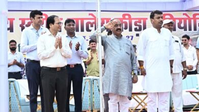 उप मुख्यमंत्री अरुण साव ने राज्य स्तरीय शालेय क्रीड़ा प्रतियोगिता का किया शुभारंभ,प्रदेशभर के 571 खिलाड़ी दिखाएंगे दमखम… उप मुख्यमंत्री अरुण साव ने राज्य स्तरीय शालेय क्रीड़ा प्रतियोगिता का किया शुभारंभ,प्रदेशभर के 571 खिलाड़ी दिखाएंगे दमखम…