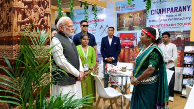 प्रधानमंत्री नरेंद्र मोदी से रूबरू हुईं छत्तीसगढ़ की महिला उद्यमी हीना…..