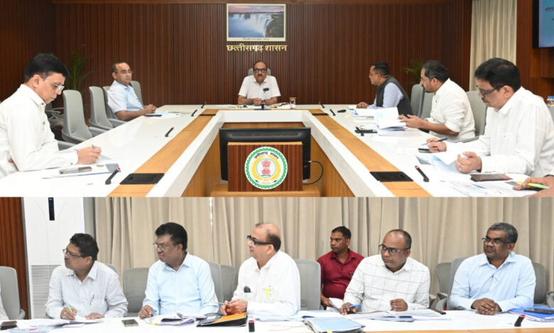 मुख्य सचिव की अध्यक्षता में राज्य जल संसाधन उपयोग समिति की बैठक सम्पन्न….