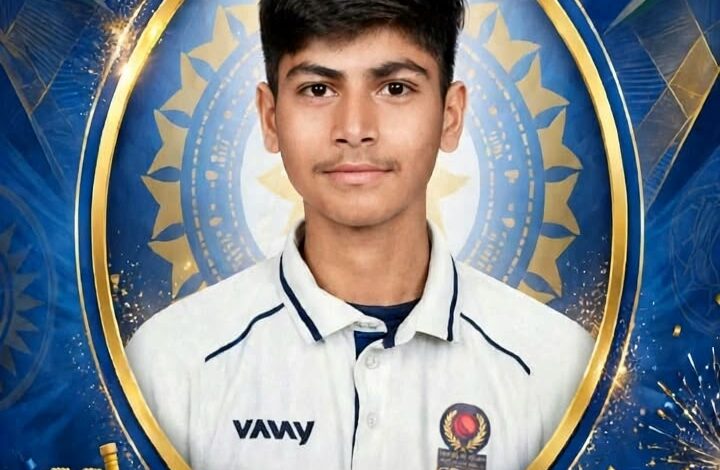 रायगढ़ के युवा क्रिकेटर अनूप चौबे का छत्तीसगढ़ की अंडर-16 क्रिकेट टीम में चयन, वित्त मंत्री ओ.पी. चौधरी ने दी बधाई…..